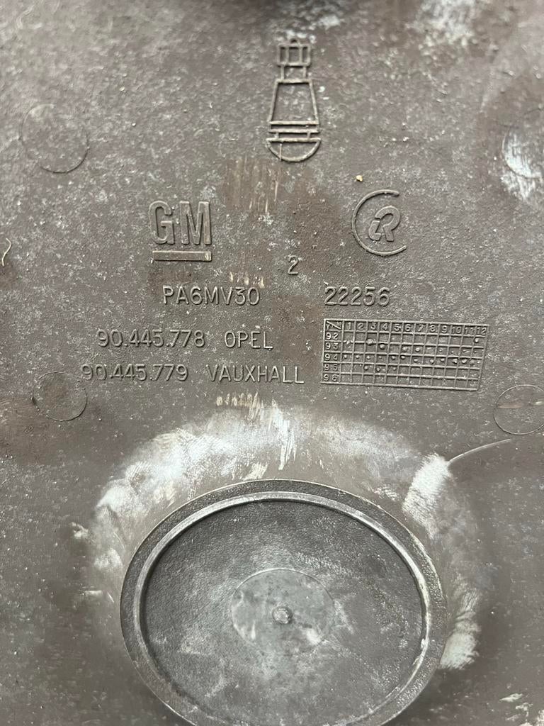 Opel wieldoppen in goede staat 15”, Ophalen, Gebruikt