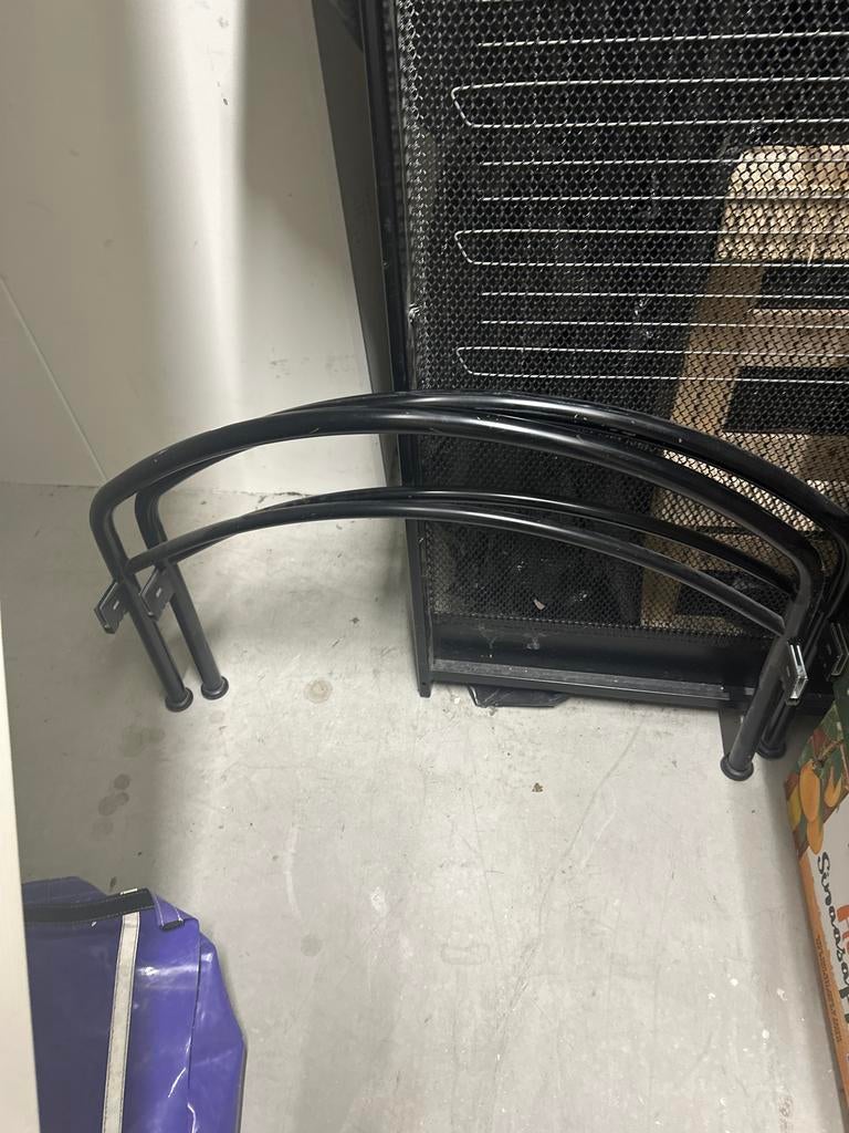 Auping bedframe 90x220 - Compleet en in goede staat, Ophalen, 90 cm, Eenpersoons, Zwart