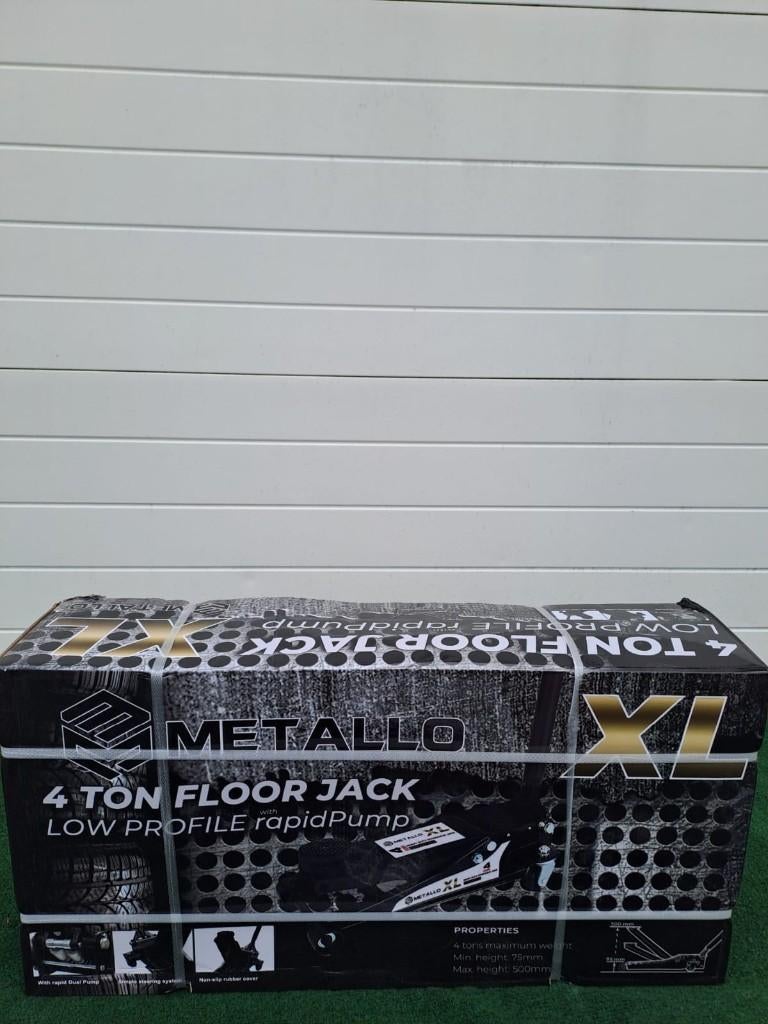 GARAGE KRIK METALO 4TON, Auto diversen, Krikken, Nieuw, Garagekrik, Hydraulisch, Ophalen of Verzenden