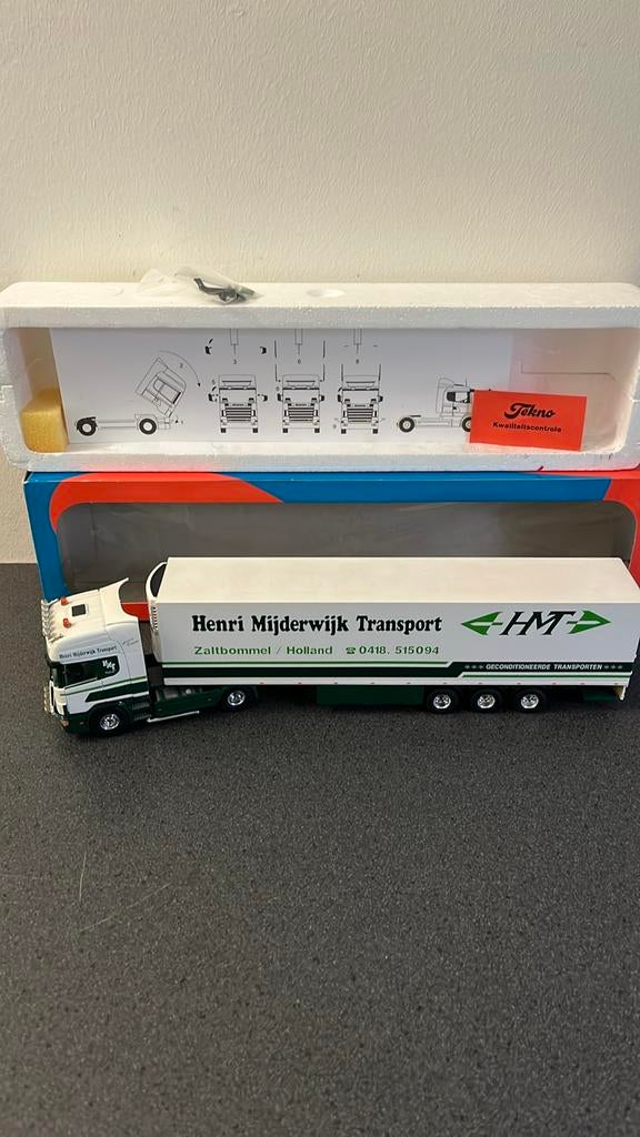 Tekno H Muiderwijk Truck Model, Overige merken, 1:50 of kleiner, Ophalen of Verzenden, Zo goed als nieuw