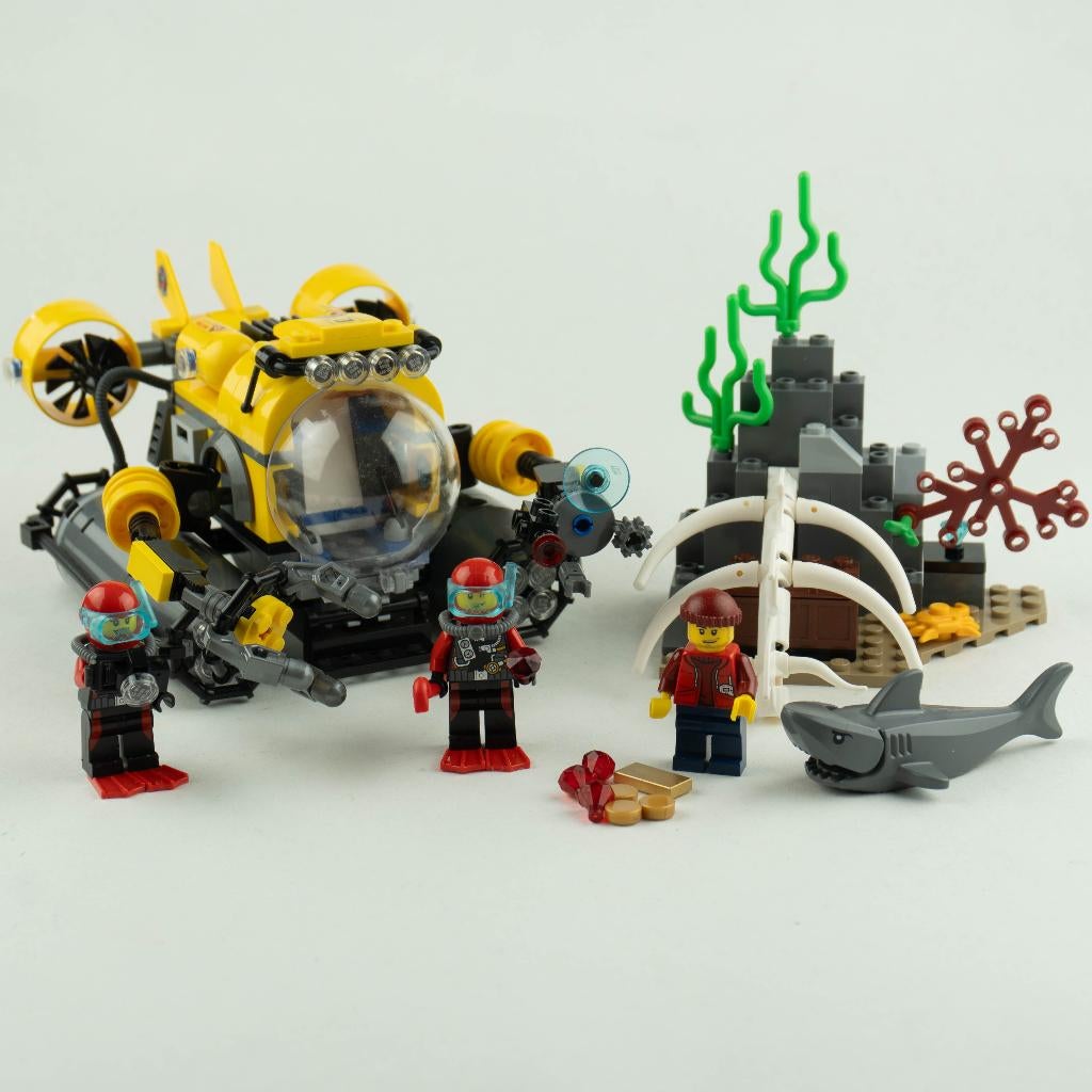 LEGO City Diepzee Duikboot (60092), Kinderen en Baby's, Speelgoed | Duplo en Lego, Lego, Ophalen of Verzenden, Zo goed als nieuw