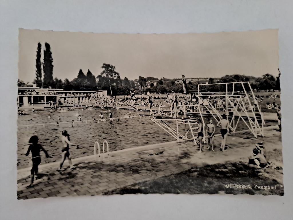 Meerssen,  zwembad, Ophalen of Verzenden, 1960 tot 1980