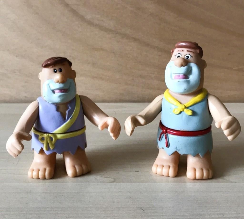 Vintage Figuur Popje Fred Flintstone ??, Ophalen of Verzenden, Overige figuren, Beeldje of Figuurtje