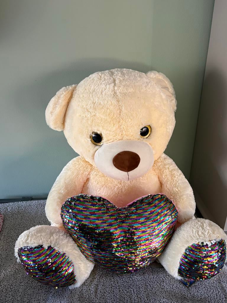 XXL Teddybeer - Nieuw!, Ophalen of Verzenden, Nieuw, Beer