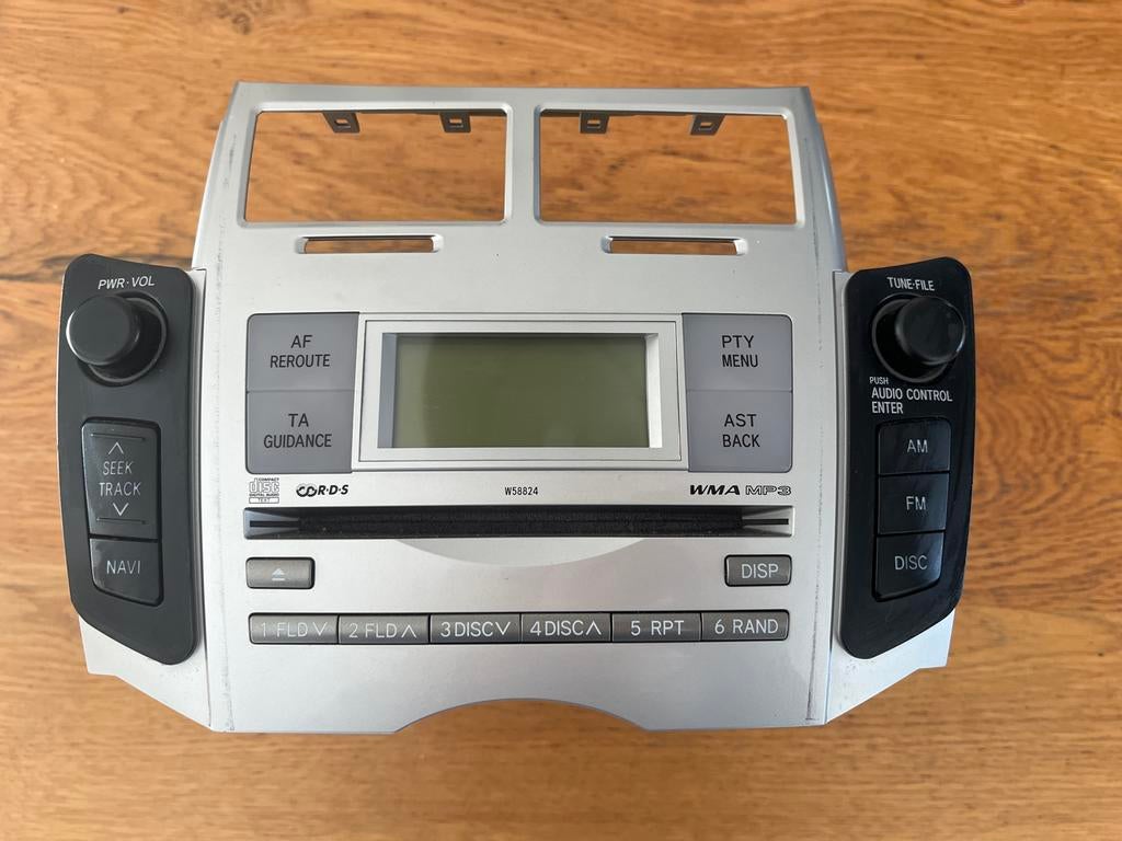 Autoradio Toyota Yaris 2008 - Origineel, Ophalen, Gebruikt