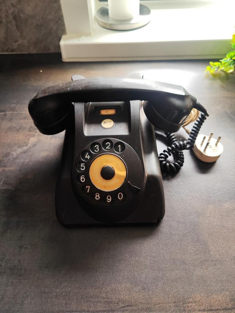 Originele Bakeliet PTT Telefoon, Telecommunicatie, Vaste telefoons | Niet Draadloos, Ophalen of Verzenden