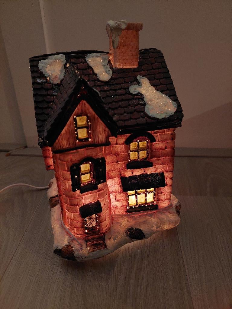 Kersthuisje met licht, Ophalen, Gebruikt