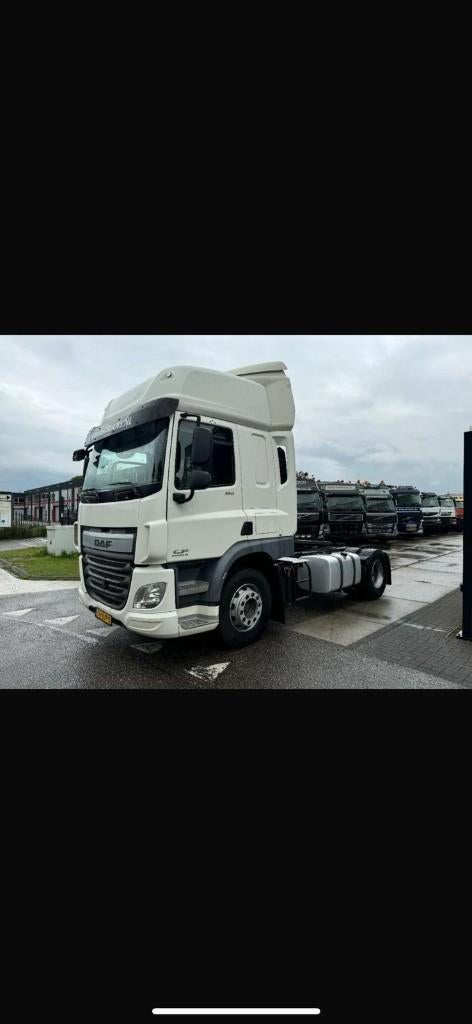 DAF CF 2017 SPOED! 7500,-, Automaat, Stof, Wit, Diesel