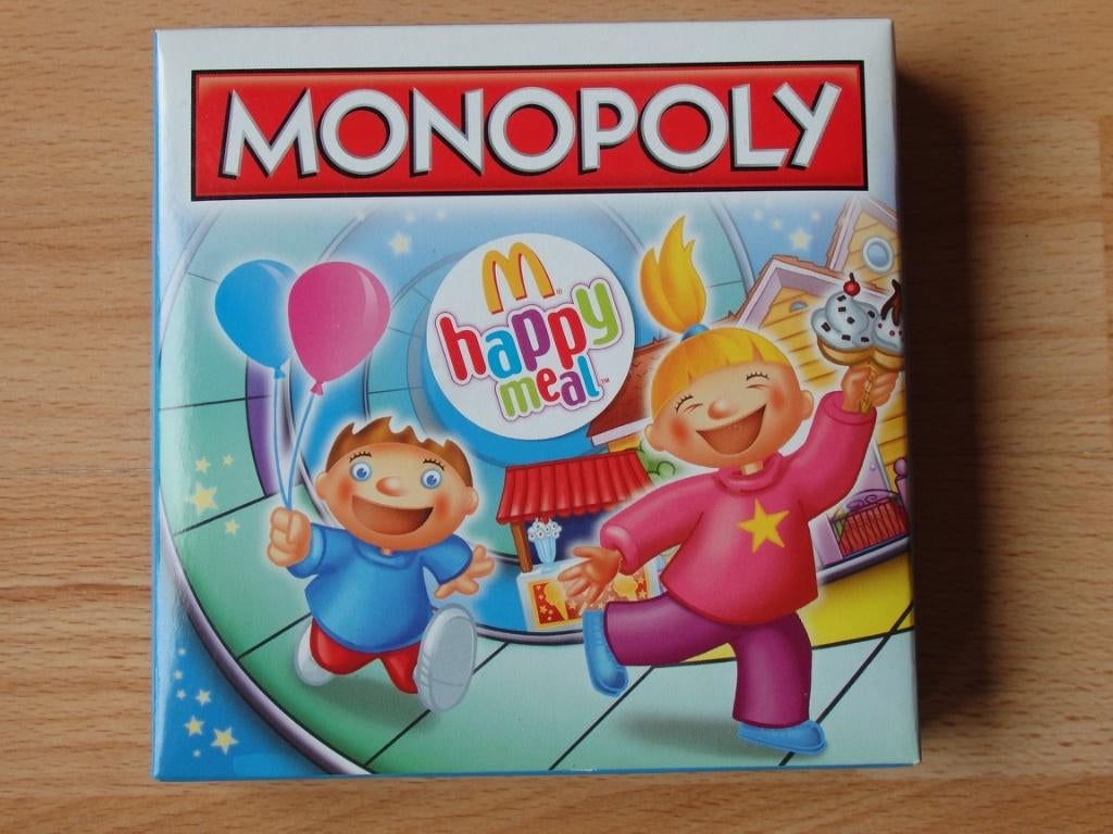Monopoly uit Mc Donalds Happy Meal 2009, Ophalen, Zo goed als nieuw, Mac Happy Meal/Hasbro