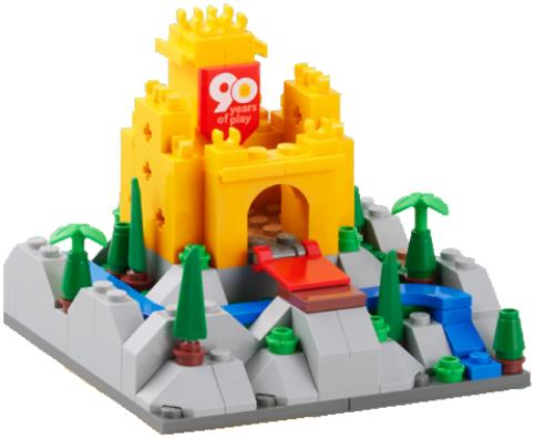 Lego Castle Promotional 6426244 LEGO 90th Anniversary Mini, Ophalen of Verzenden, Nieuw, Complete set, Lego