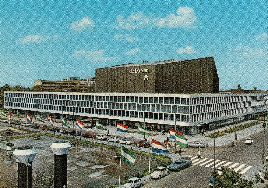 Rotterdam - Ca. 1968 - De Doelen Muziekcentrum, Verzenden, 1960 tot 1980, Ongelopen, Zuid-Holland