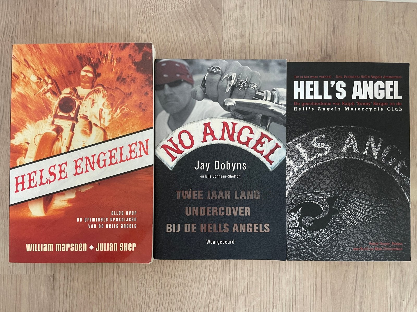 Hells Angels Boekenpakket: 3 Boeken over de Hells Angels, Ophalen of Verzenden, Gelezen