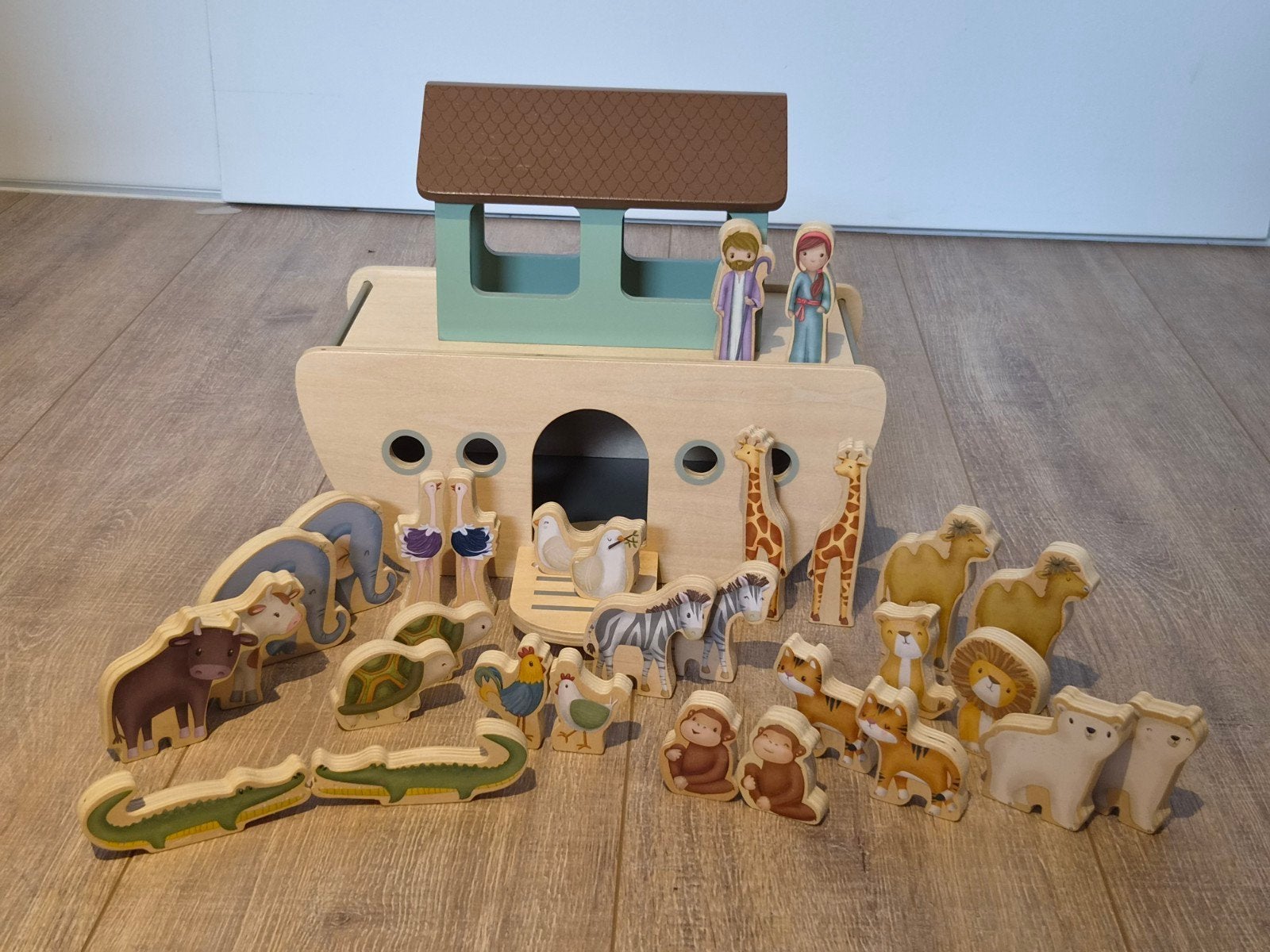 Little Dutch Ark van Noah inclusief alle dieren in paartjes, Ophalen of Verzenden, Zo goed als nieuw