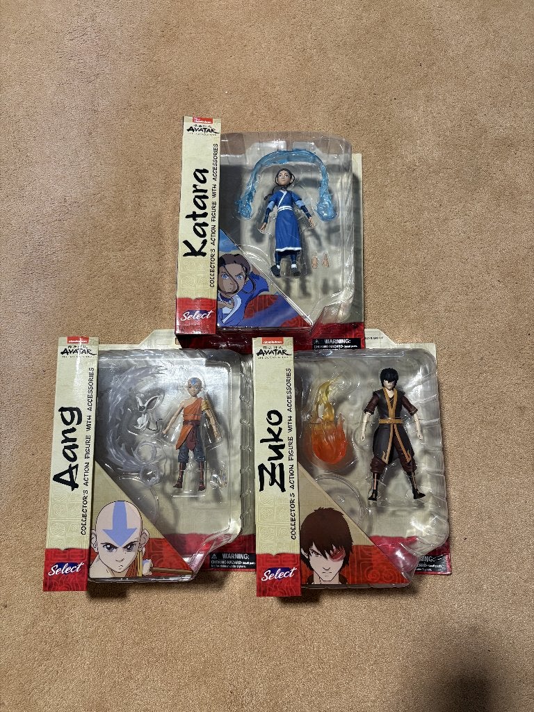Diamond Select Avatar: the Last Airbender figuurtjes, Ophalen of Verzenden, Nieuw
