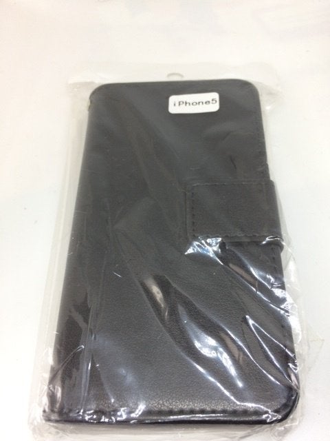 iPhone 5 Hoesje met ruimte voor 2 pasjes Zwart, Telecommunicatie, Mobiele telefoons | Hoesjes en Frontjes | Apple iPhone, IPhone 5