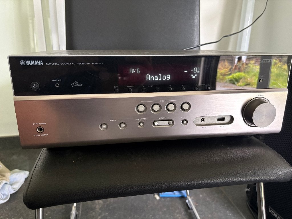 Yamaha RX-V477 AV Receiver, Ophalen, Gebruikt, Yamaha, 60 tot 120 watt