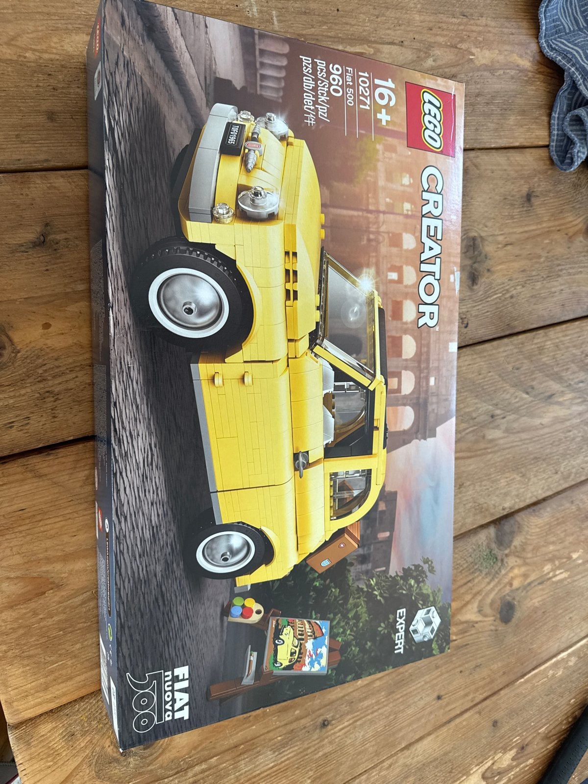 Lego Creator Expert Fiat 500 (10271), Ophalen of Verzenden, Zo goed als nieuw