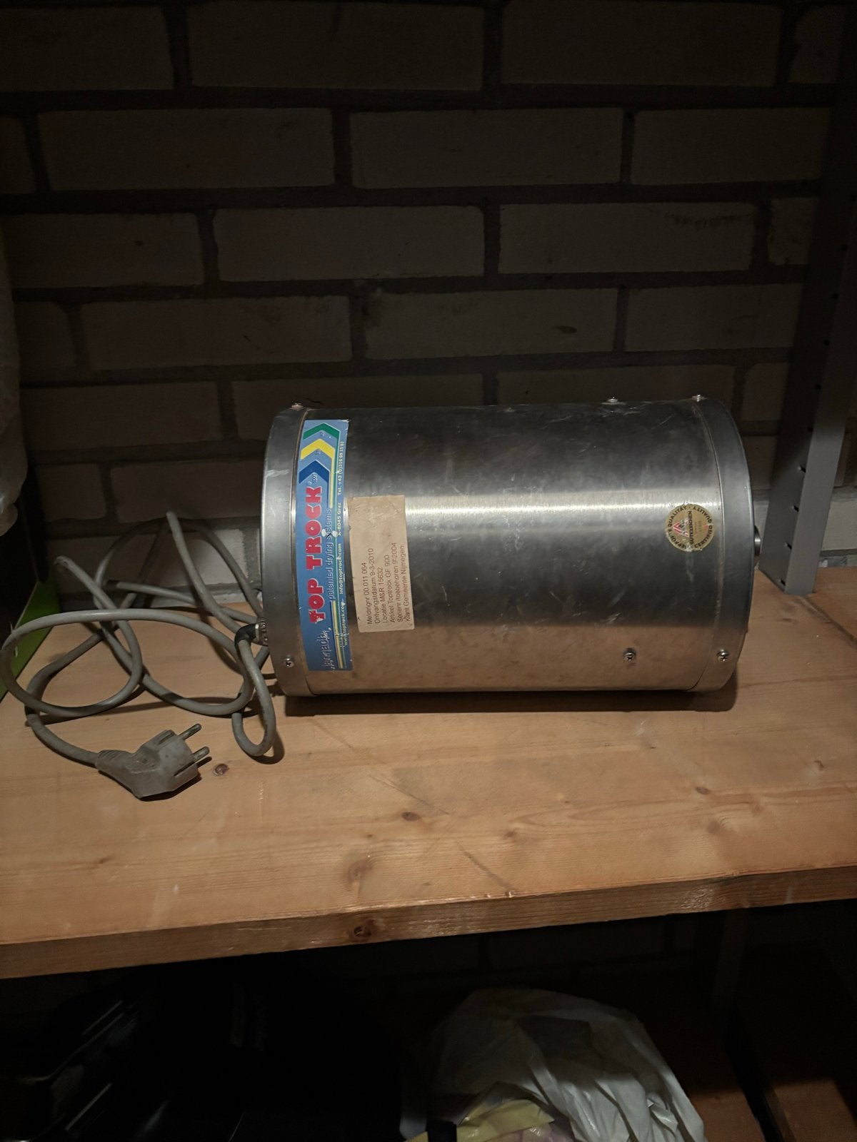 Top Trock GF 900 Gepatenteerd Droogsysteem, Ophalen of Verzenden, Gebruikt