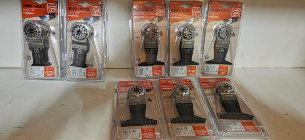 50 st originele fein multitool zaagbladen, Ophalen of Verzenden, Nieuw