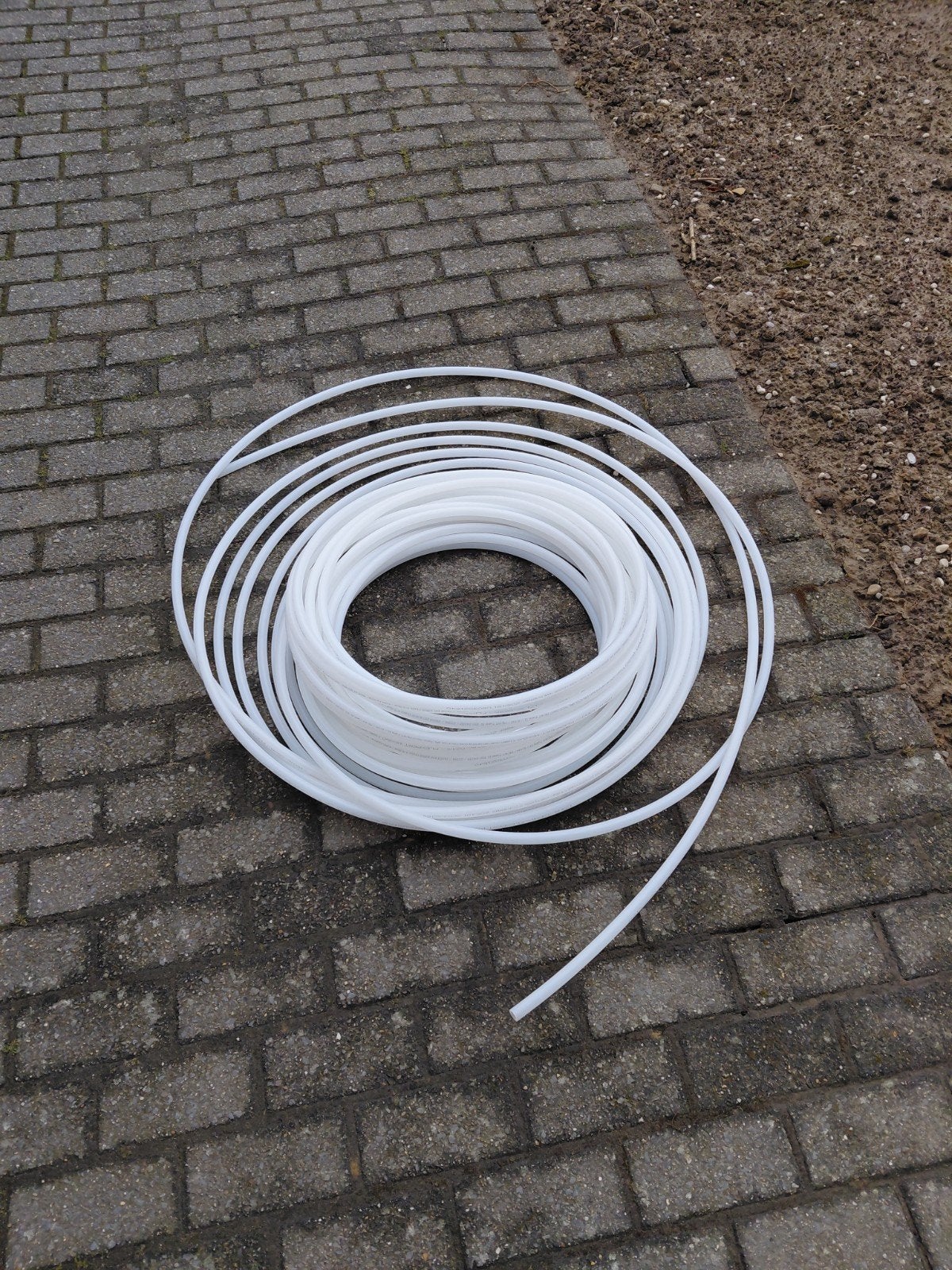 Vloerverwarmingsbuis +/- 50m, Doe-het-zelf en Verbouw, Pvc, 6 meter of meer, Nieuw, Rechte buis