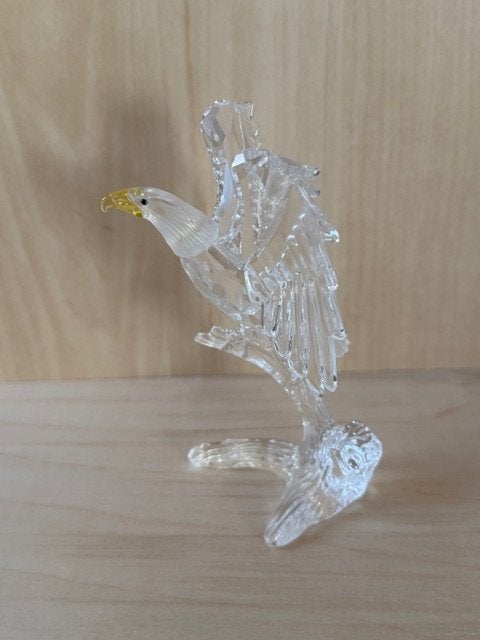 Swarovski kristallen Amerikaanse Zeearend, Verzamelen, Ophalen of Verzenden, Zo goed als nieuw, Figuurtje