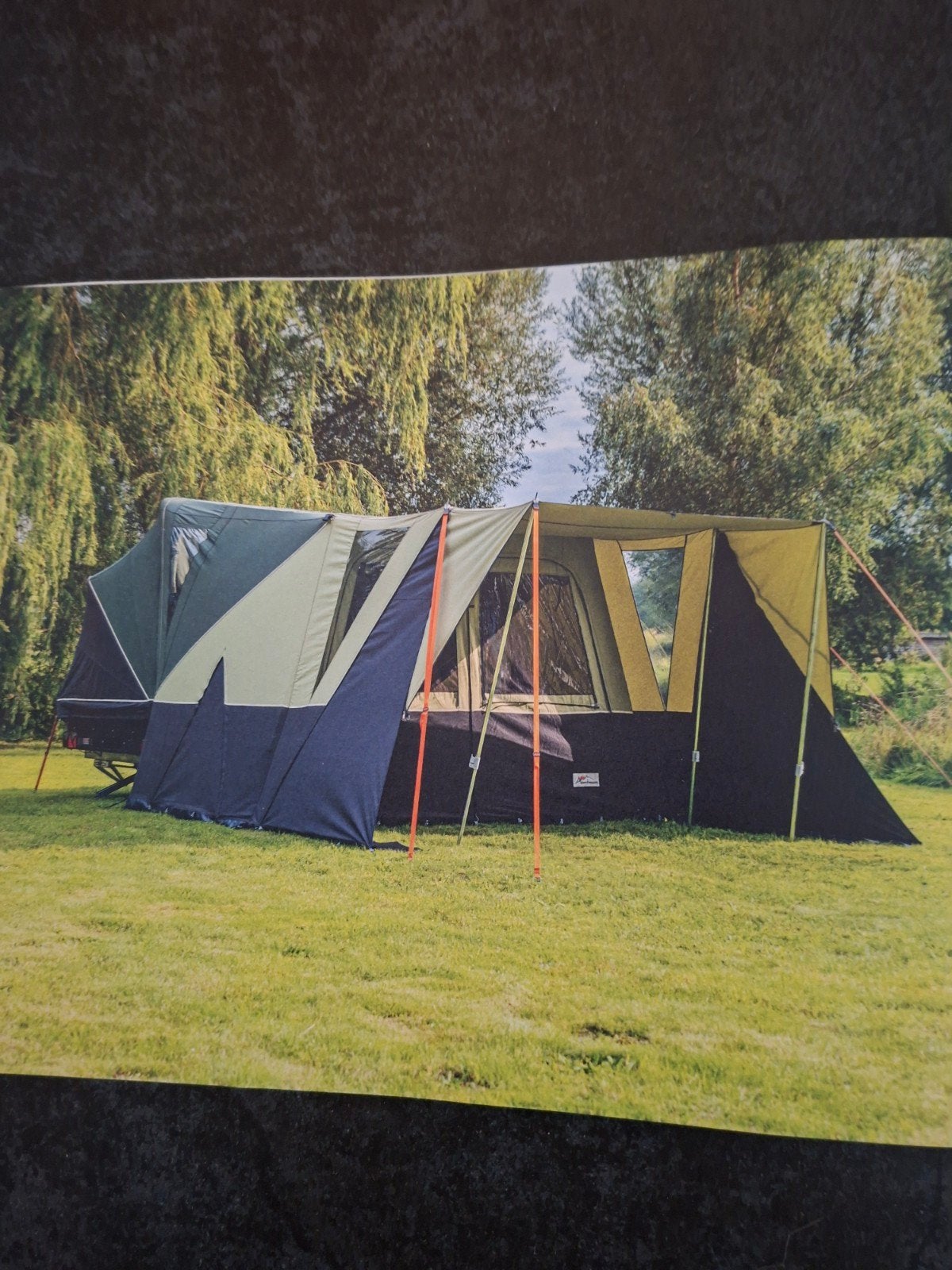 z.g.a.n. mooie alpenkreuzer vouwwagen., Caravans en Kamperen, Vouwwagens, Ophalen, Alpenkreuzer, Aanwezig, Tot en met 4