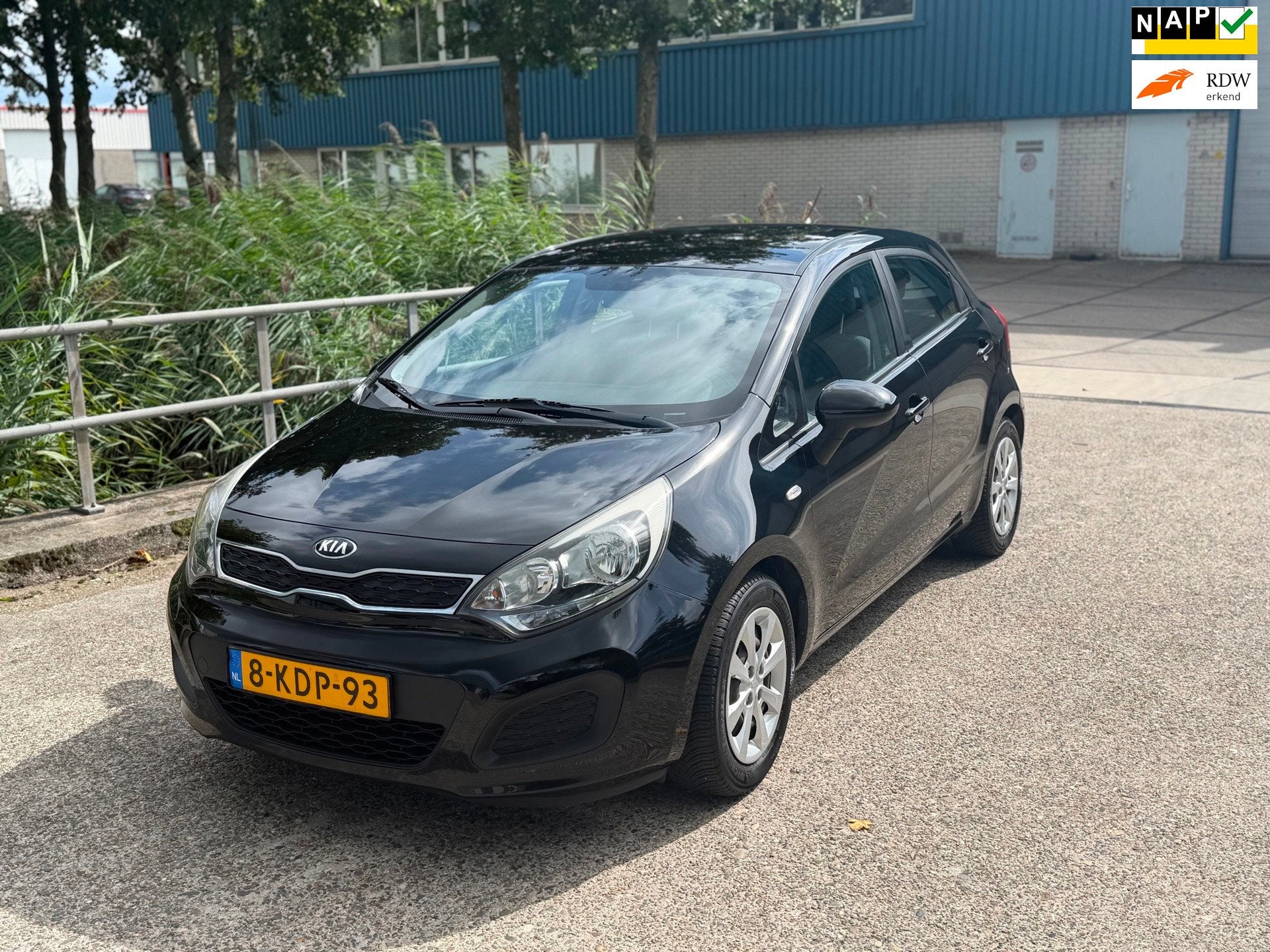 Kia Rio 1.2 CVVT Comfort Pack!2013!5-deurs!Airco!, Auto's, Euro 5, Gebruikt, 4 cilinders, Elektrische ramen