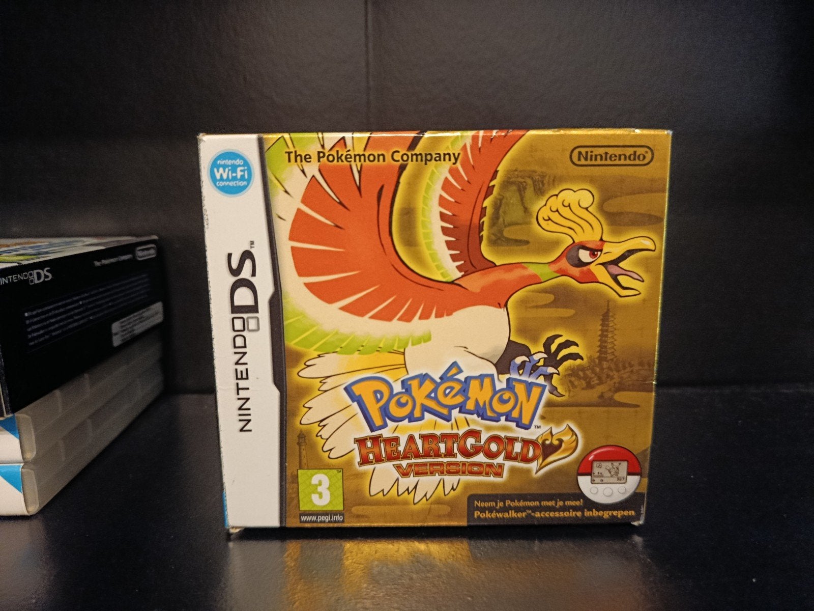 Pokemon Heartgold Big Box CIB + Pokewalker, 1 speler, Ophalen of Verzenden, Zo goed als nieuw, Role Playing Game (Rpg)