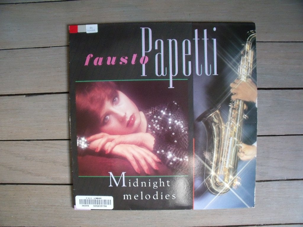 Fausto Papetti - Midnight melodies, Cd's en Dvd's, Vinyl | Overige Vinyl, Ophalen of Verzenden, Gebruikt, 12 inch