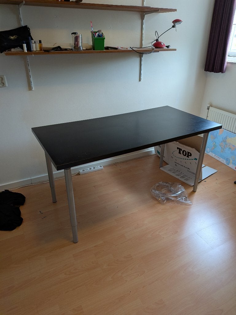Bureau 150*75cm, Ophalen, Overige typen, 150 cm, Zo goed als nieuw