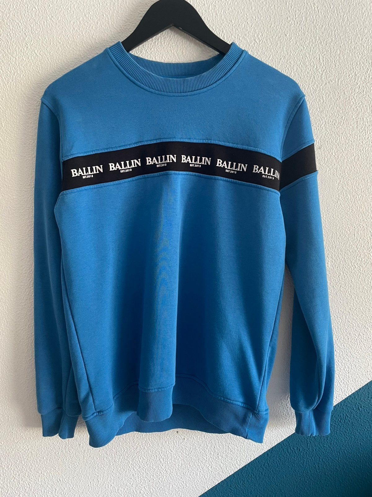 Sweater Ballin, Ophalen of Verzenden, Gedragen, Maat 48/50 (M), Blauw