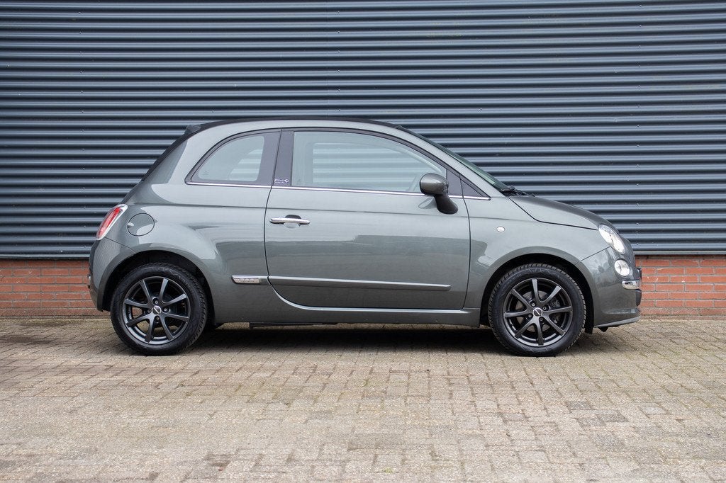 Fiat 500 0.9 Lounge Cabrio Parkeersensor (bj 2013), Auto's, 945 kg, Euro 5, Gebruikt, 31 €/maand