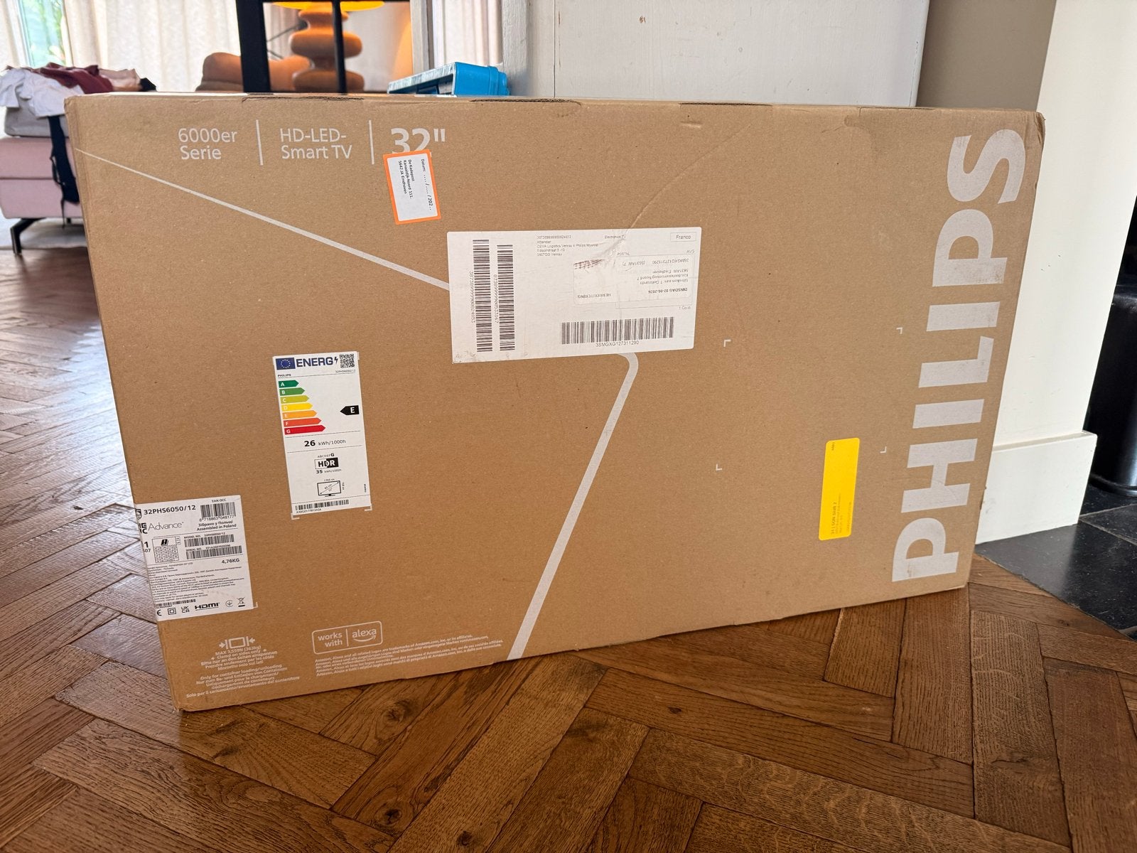 Philips 32 inch HD LED Smart TV - Nieuw in doos, Ophalen, Philips, LED, HD Ready (720p)