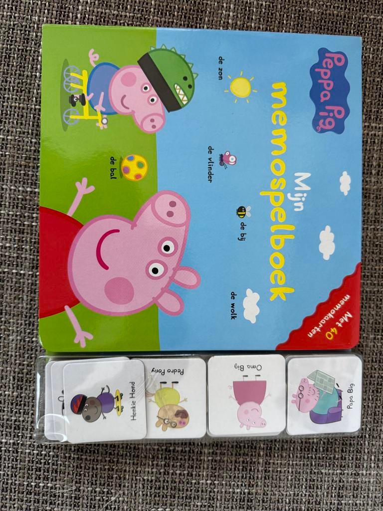 Peppa Pig Mijn Memospelboek - Zo goed als nieuw, Ophalen of Verzenden, Zo goed als nieuw, Puzzelen