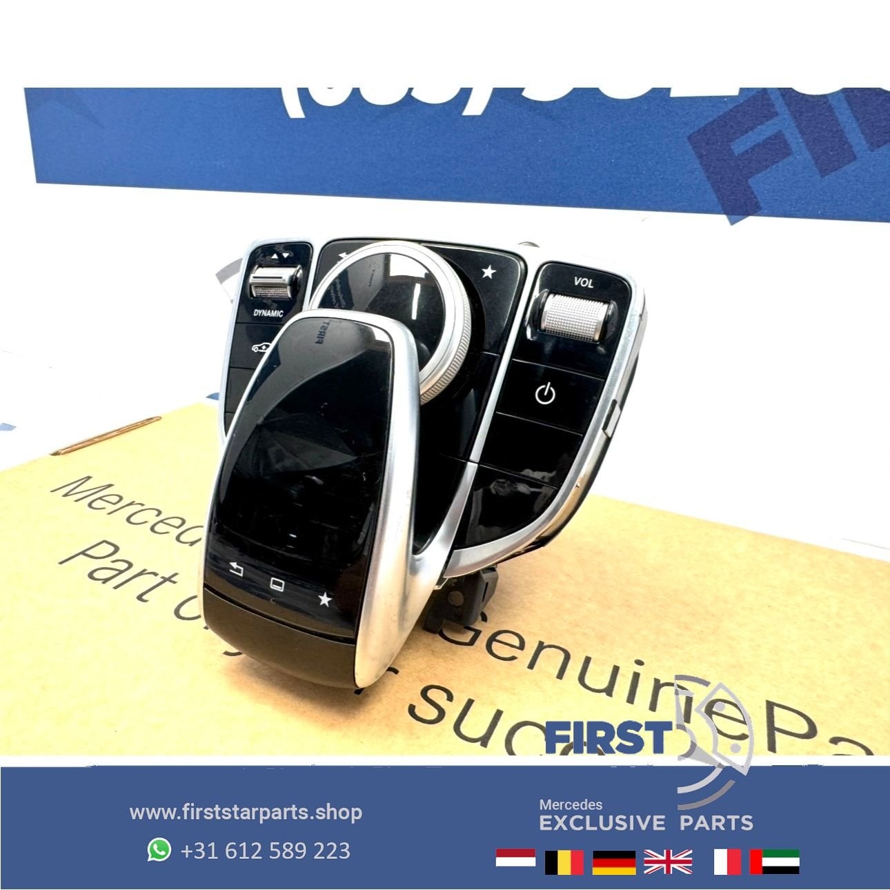 Mercedes TOUCHPAD W205 W253 W213 W166 C292 C63 E63 GLC63 GLE, Gebruikt, -, -, Ophalen of Verzenden