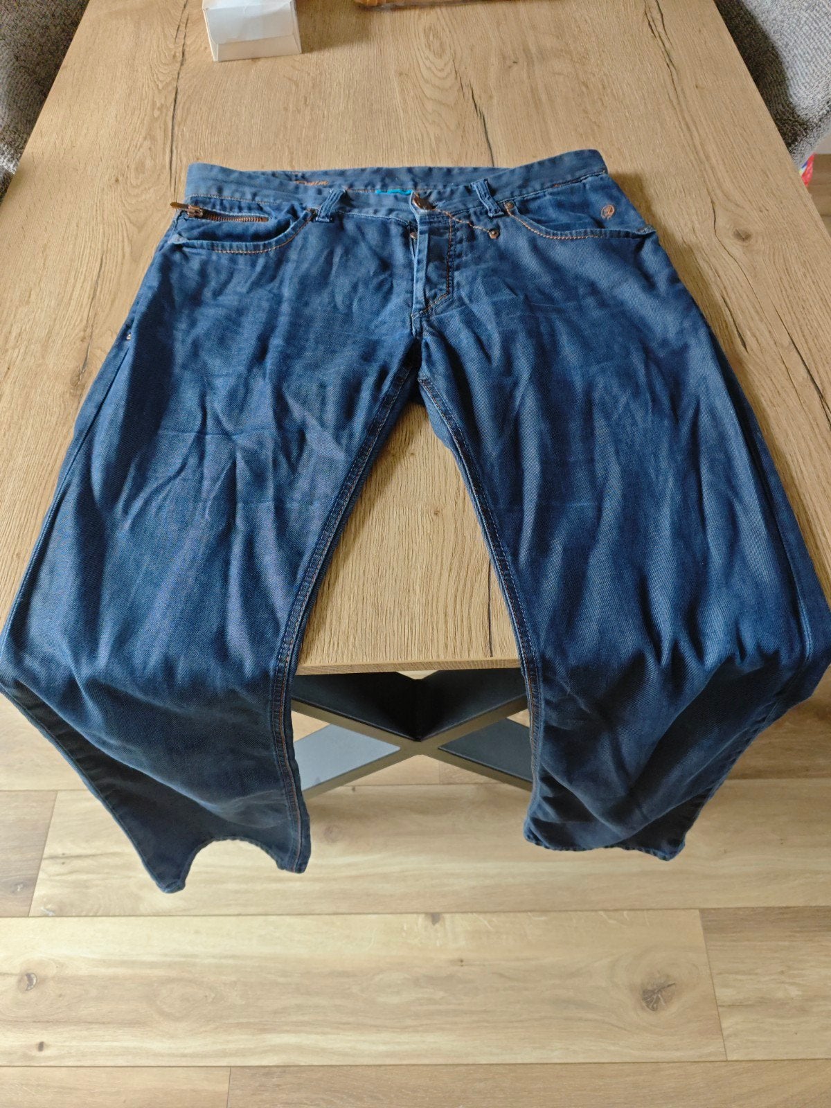 Cast Iron Premium Denim Jeans W34 L36, Blauw, Ophalen of Verzenden, Zo goed als nieuw, W33 - W34 (confectie 48/50)