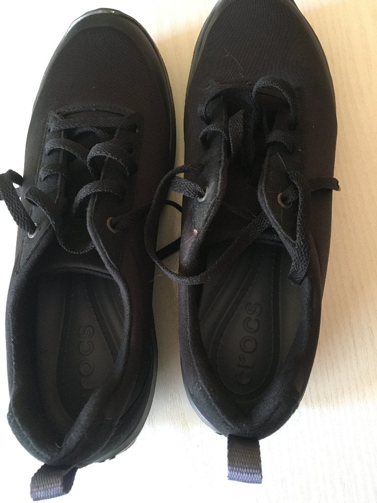Sneakers, Ophalen, Zwart, Crocs, Sneakers of Gympen