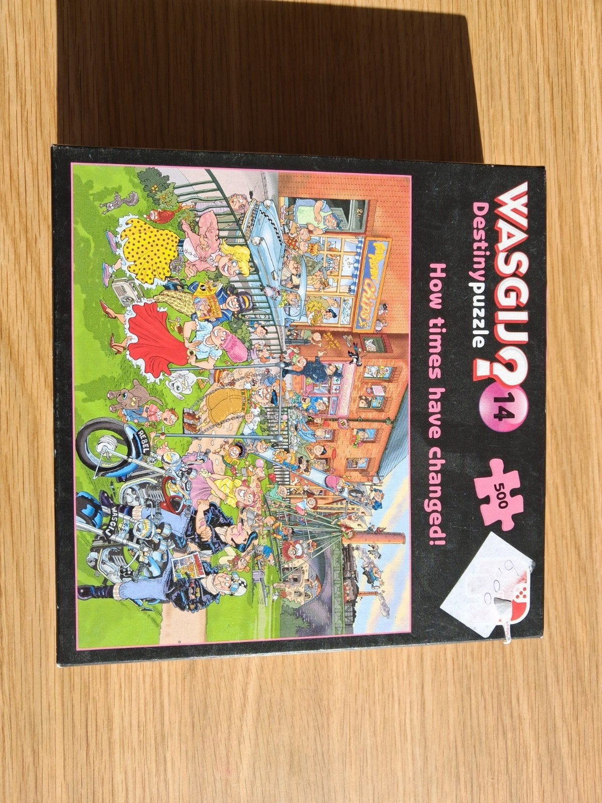 WASGIJ? 14 Destiny Puzzel - How Times Have Changed!, Hobby en Vrije tijd, Denksport en Puzzels, Ophalen, 500 t/m 1500 stukjes