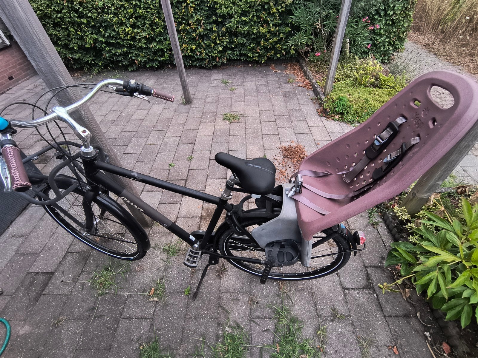 Giant Triple X maat L, Fietsen en Brommers, Fietsen | Heren | Herenfietsen, Ophalen, Gebruikt, Velgrem, Versnellingen