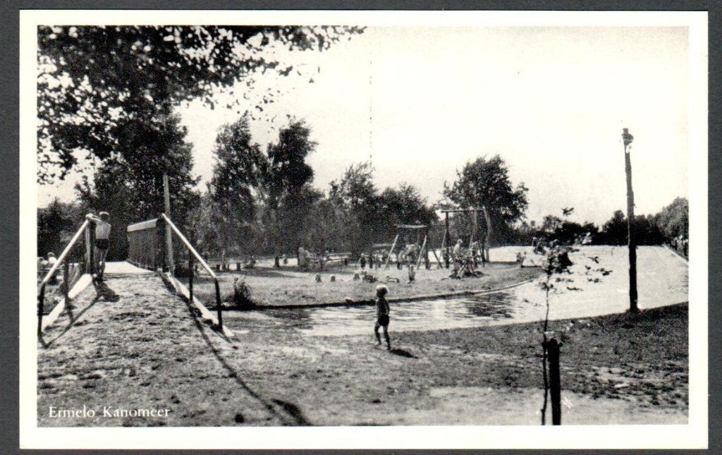 Oude Ansicht - Ermelo - Kanomeer - Gld., Ophalen of Verzenden, 1940 tot 1960, Ongelopen, Gelderland