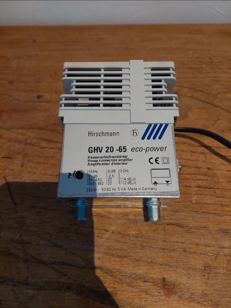 Hirschmann GHV 20-65 Kabel/ COAX versterker, Ophalen of Verzenden