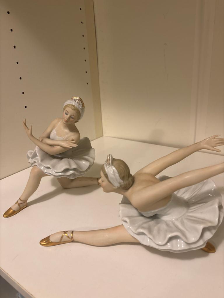 VARA International Porseleinen Ballerina Beeldjes - Set van, Ophalen of Verzenden