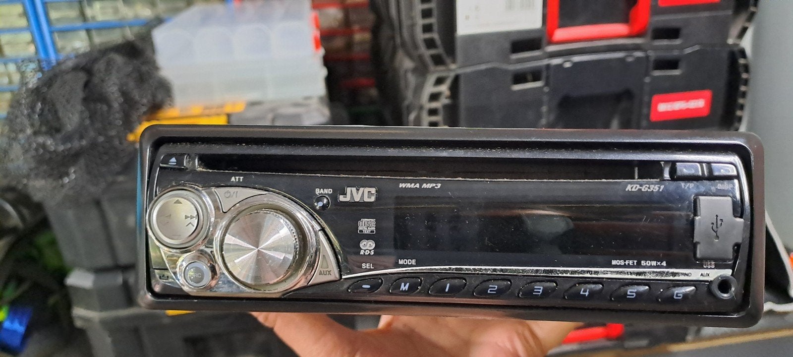 Jvc autoradio zonder Bluetooth, Auto diversen, Autoradio's, Ophalen