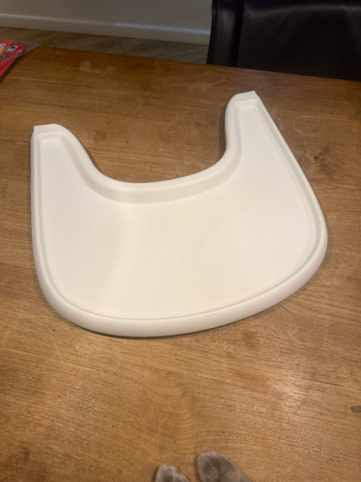 Stokke Tripp Trapp Tray / eetblad – wit, Verzenden, Gebruikt, Meegroeistoel
