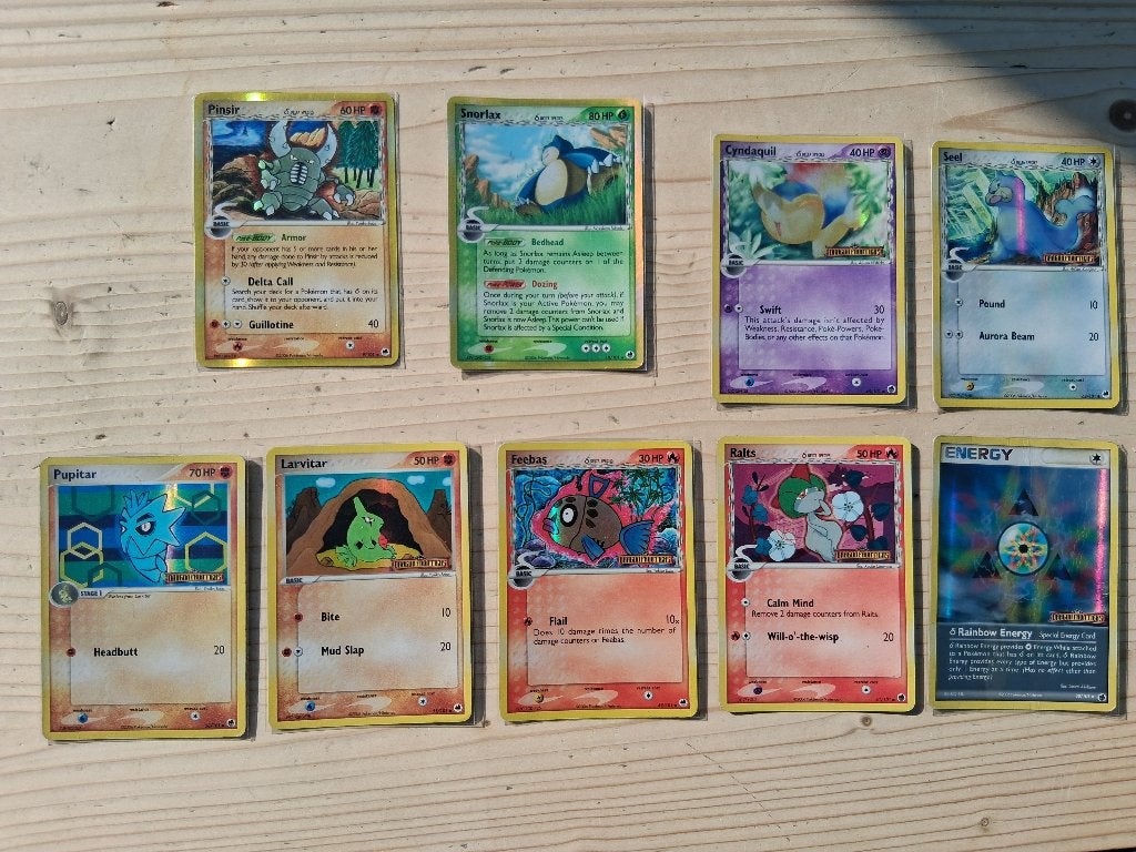 EX Dragon Frontiers kaarten, Ophalen of Verzenden, Zo goed als nieuw, Meerdere kaarten