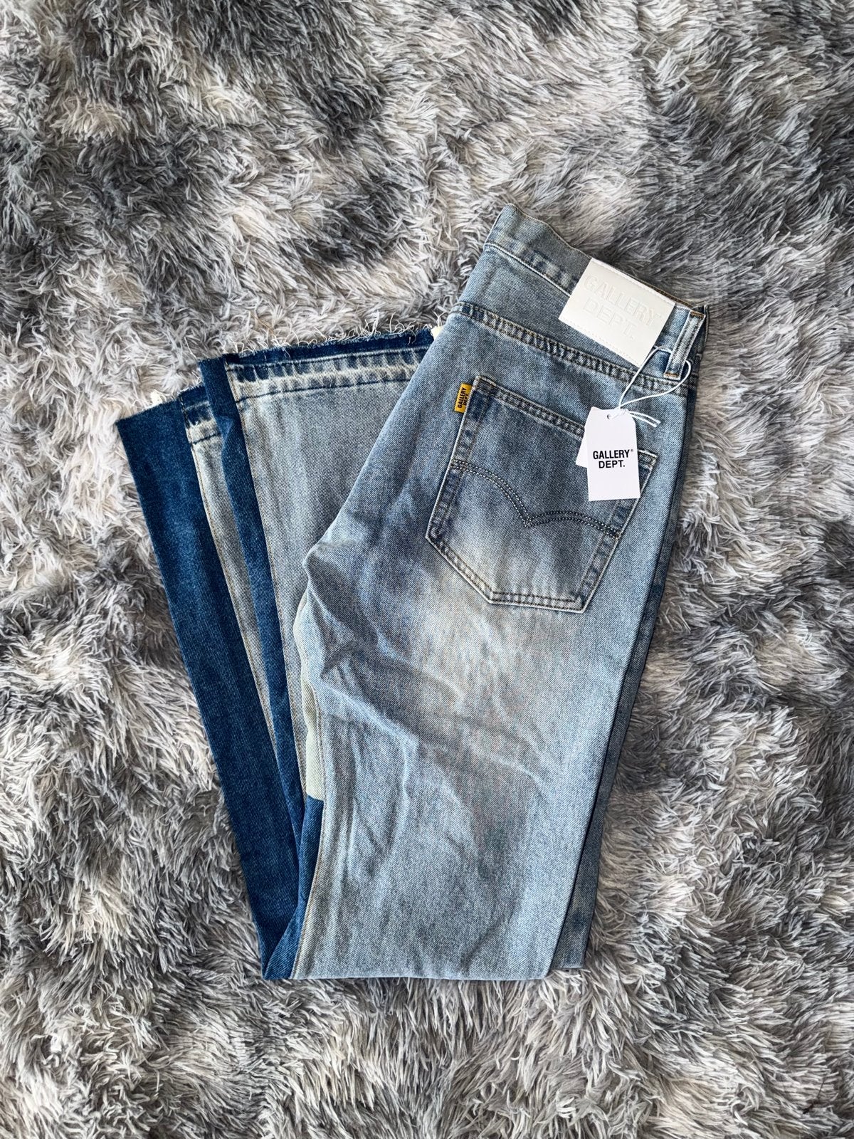Gallery Dept. Patchwork Denim Broek - Unieke Stijl, Kleding | Dames, Blauw, Maat 42/44 (L), Nieuw, Ophalen of Verzenden