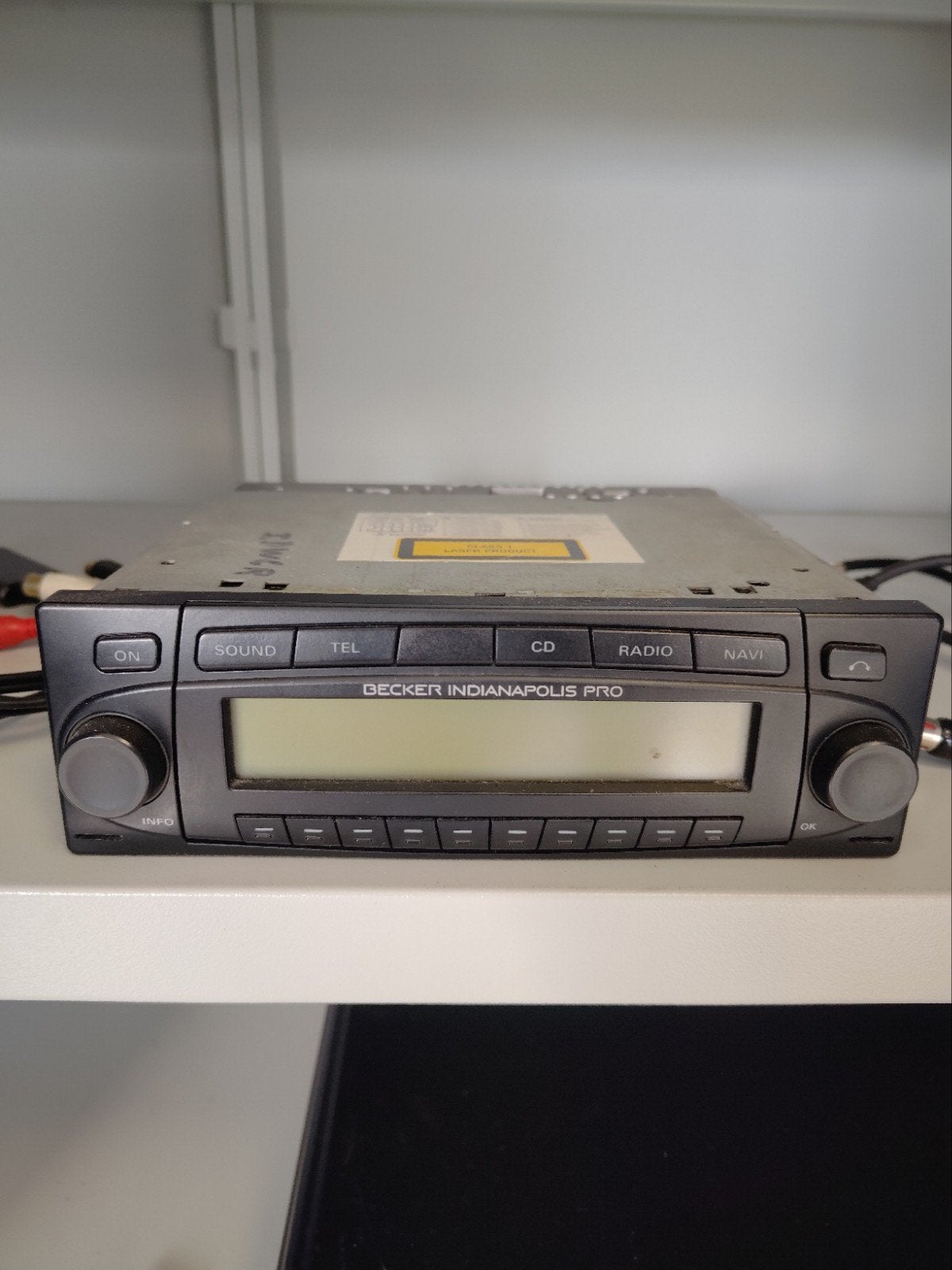 Becker Indianapolis Pro autoradio met navigatie, Ophalen of Verzenden, Gebruikt