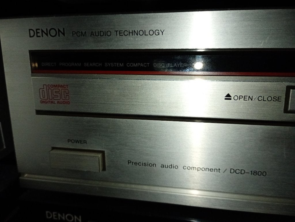 Aangeboden : zeldzame DENON DCD - 1800 uit 1983, Ophalen, Gebruikt, Overige merken