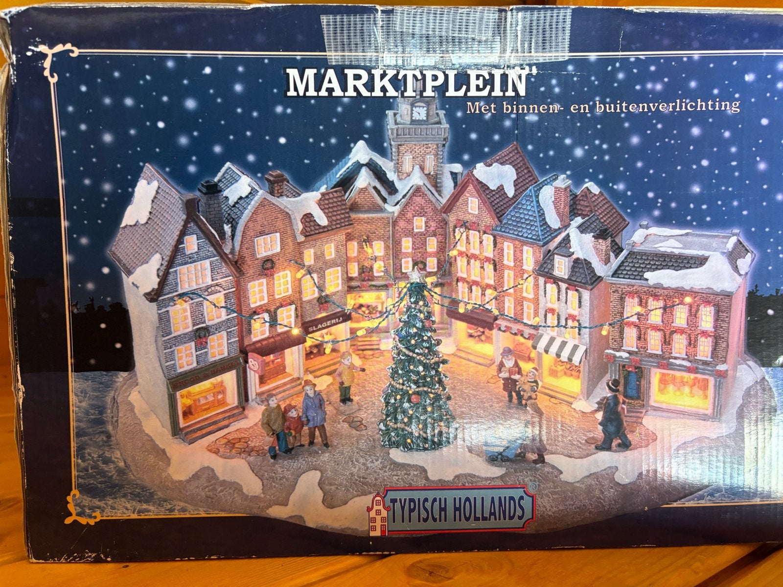 Grote partij kerstdorp.Typisch Hollands/Lemax / LuVille, Ophalen