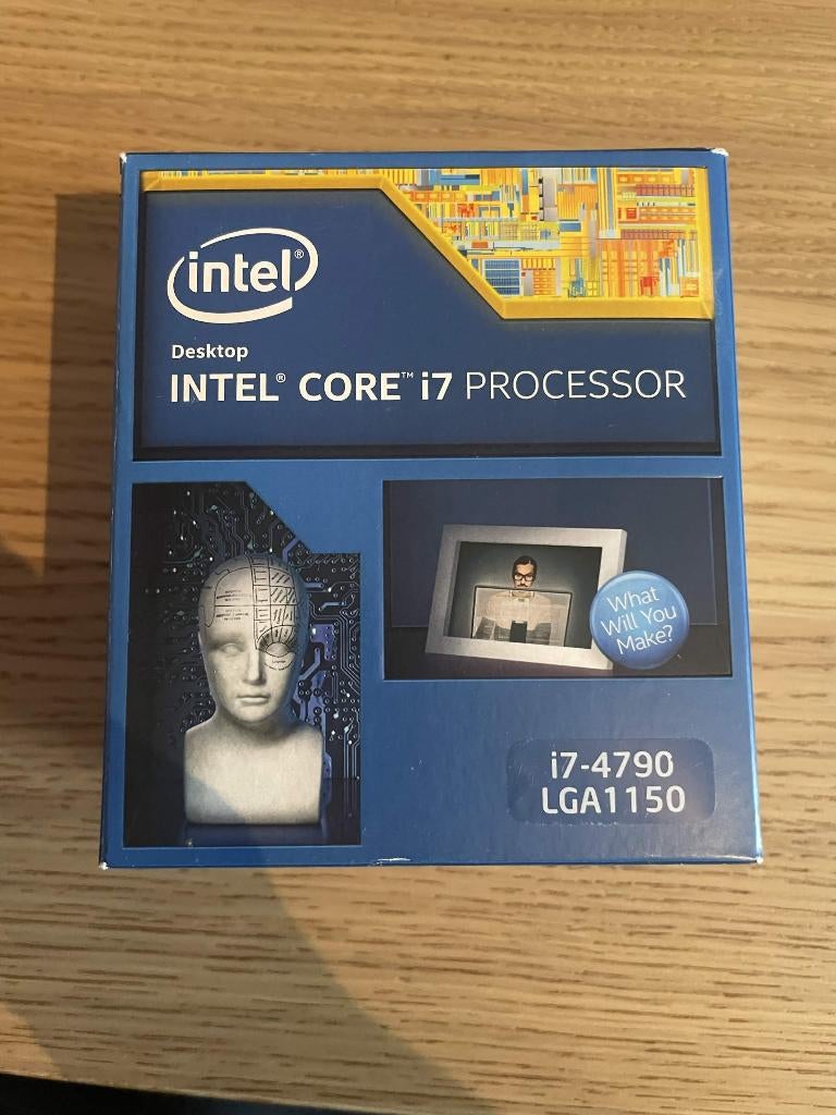 Intel Core i7-4790 boxed, Computers en Software, Processors, Zo goed als nieuw, 4-core, 3 tot 4 Ghz, Ophalen of Verzenden